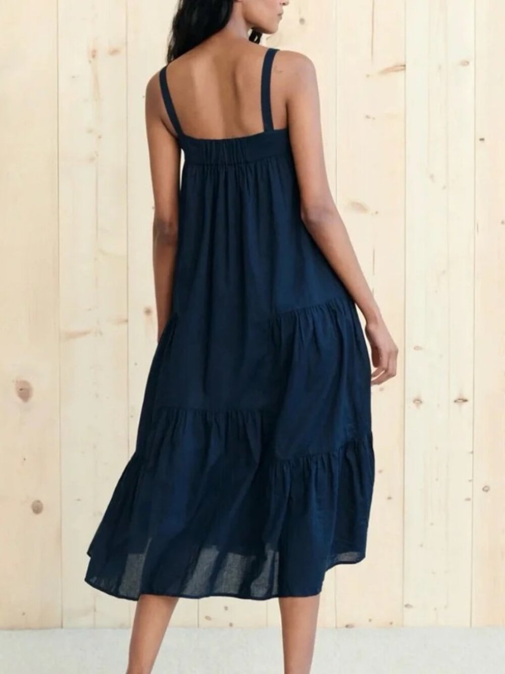 NWT Jenni Kayne Navy Dress - Picture 2 of 7
